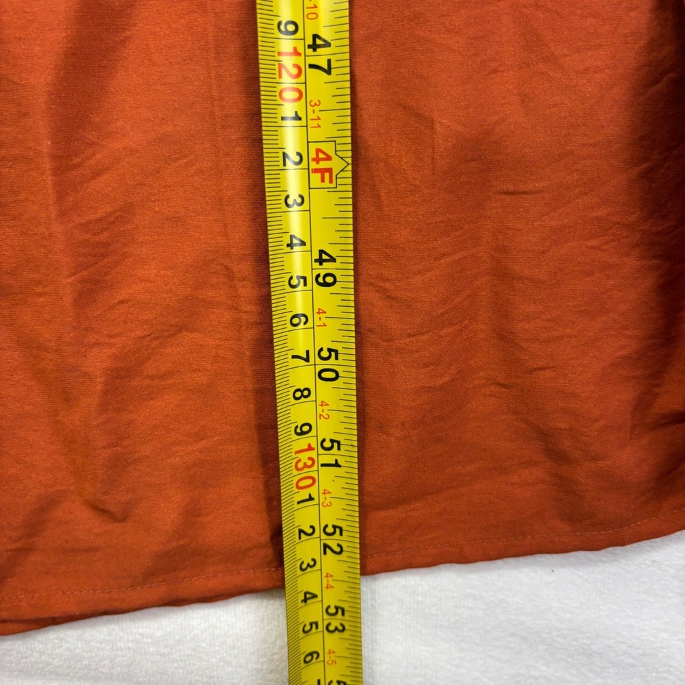 Madewell One Shoulder Maxi Dress Burnt Orange NP094 Womens 4 New With Tags - Picture 5 of 8